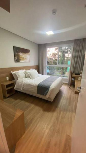 Flat NOVO com Piscina Aquecida e Sauna